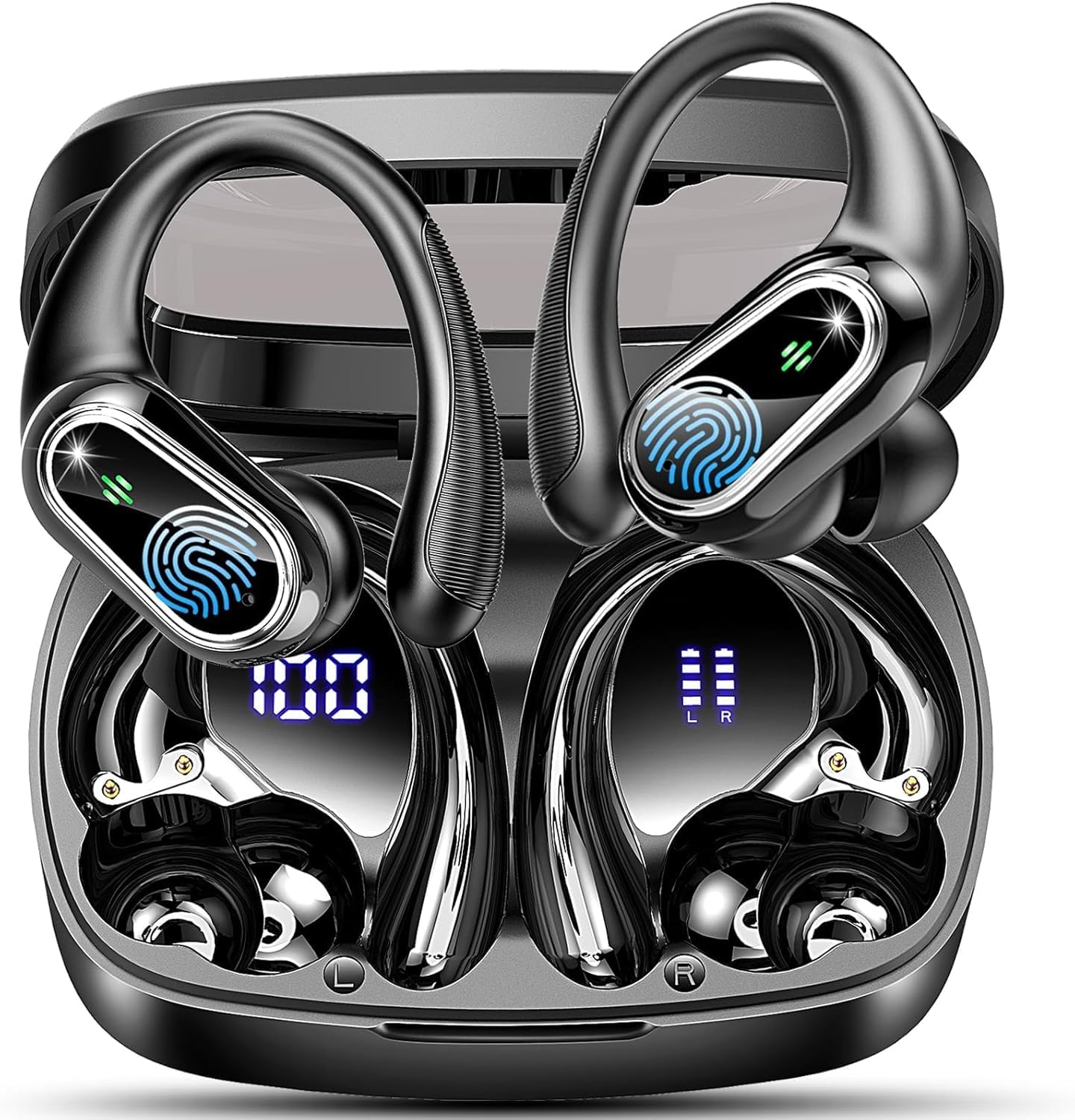 Poounur Wireless Earbuds Bluetooth 5.3 Headphones Review