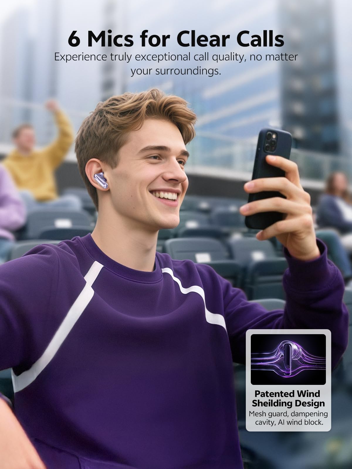 QCY MeloBuds N70 Adaptive Hybrid Active Noise Cancelling Wireless Earbuds Review