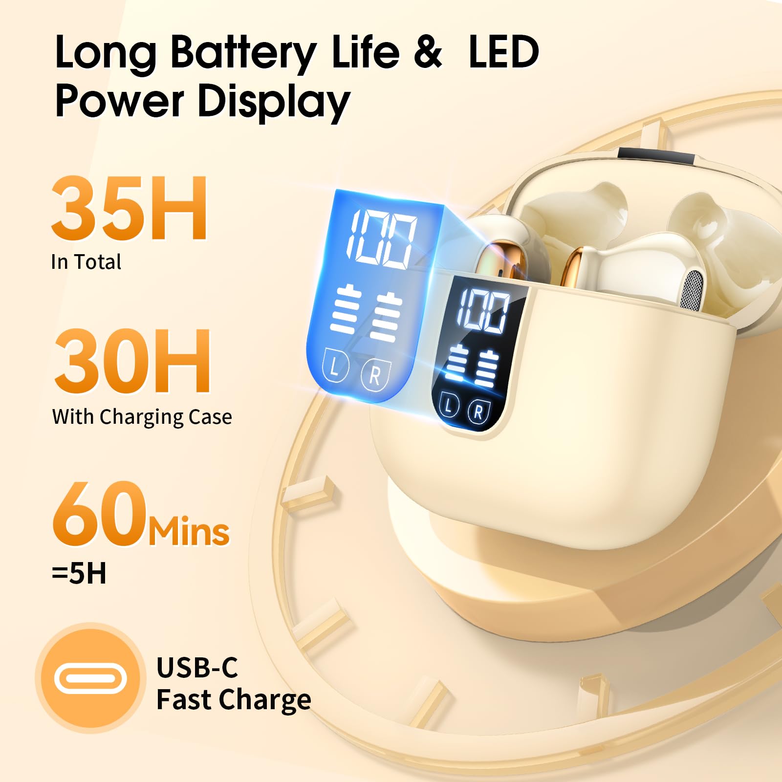 Bluetooth 5.4 Wireless In-Ear Headphones Review