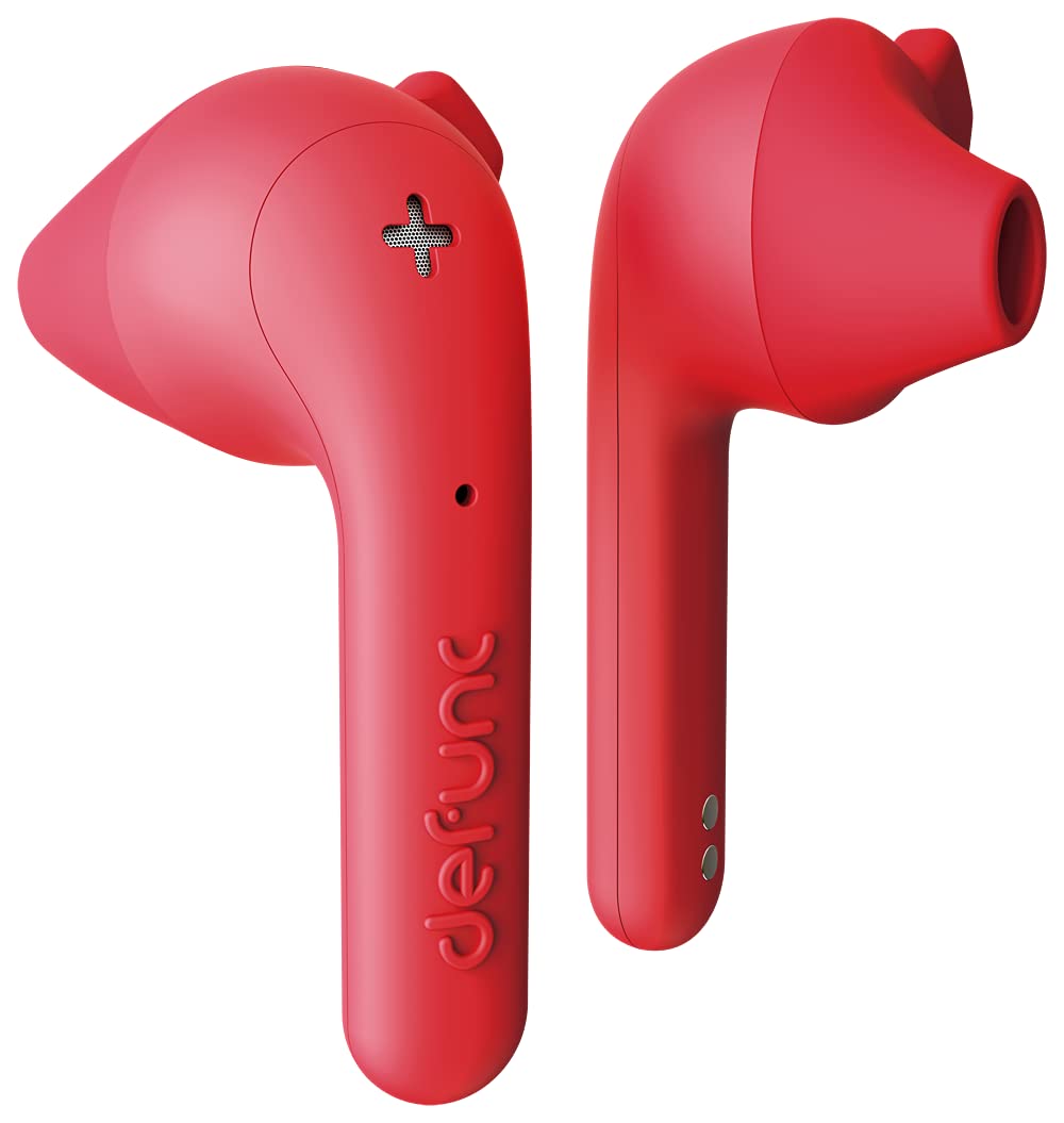 Defunc True Music Wireless Bluetooth Earbuds, Red Review