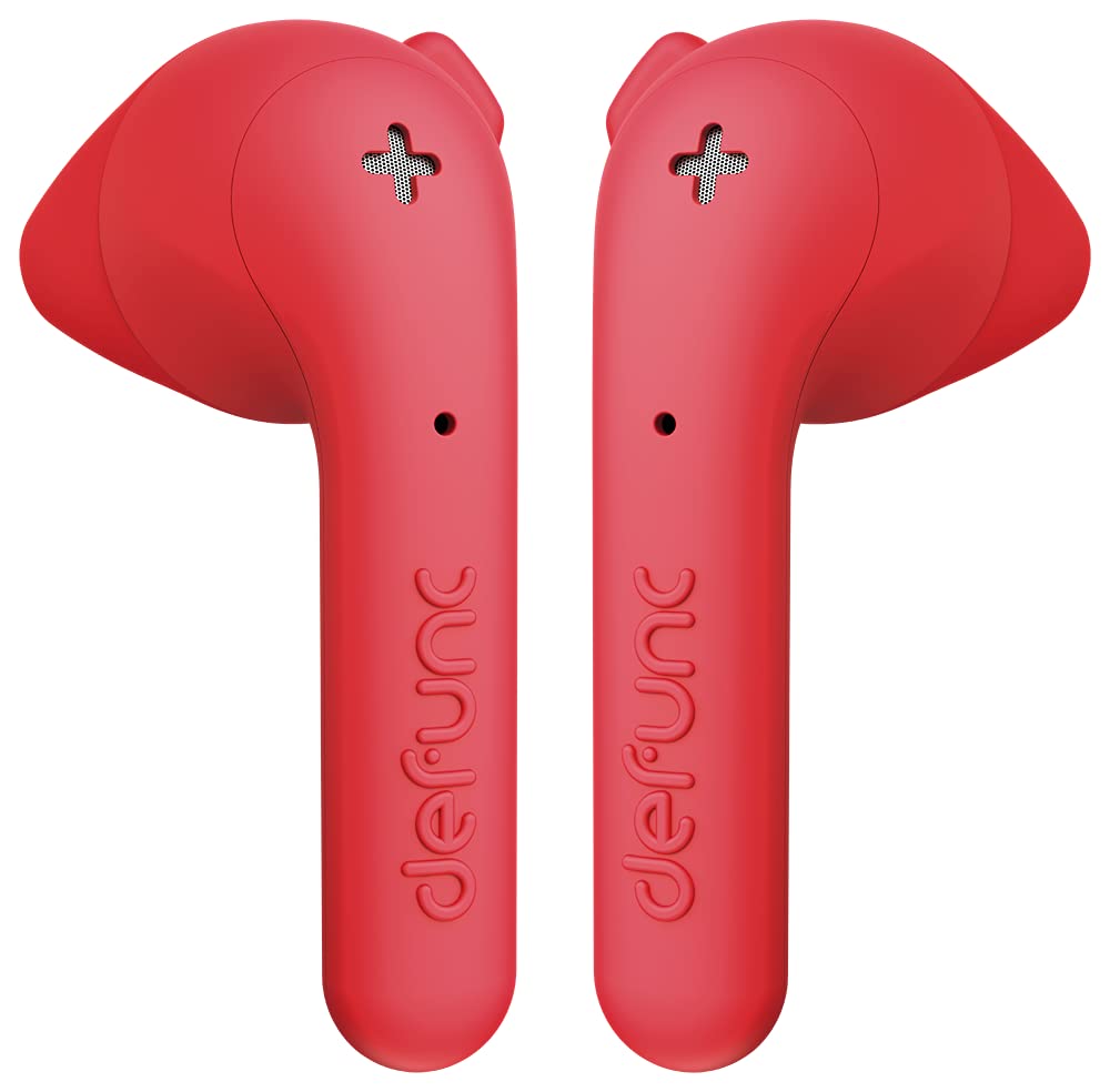 Defunc True Music Wireless Bluetooth Earbuds, Red Review