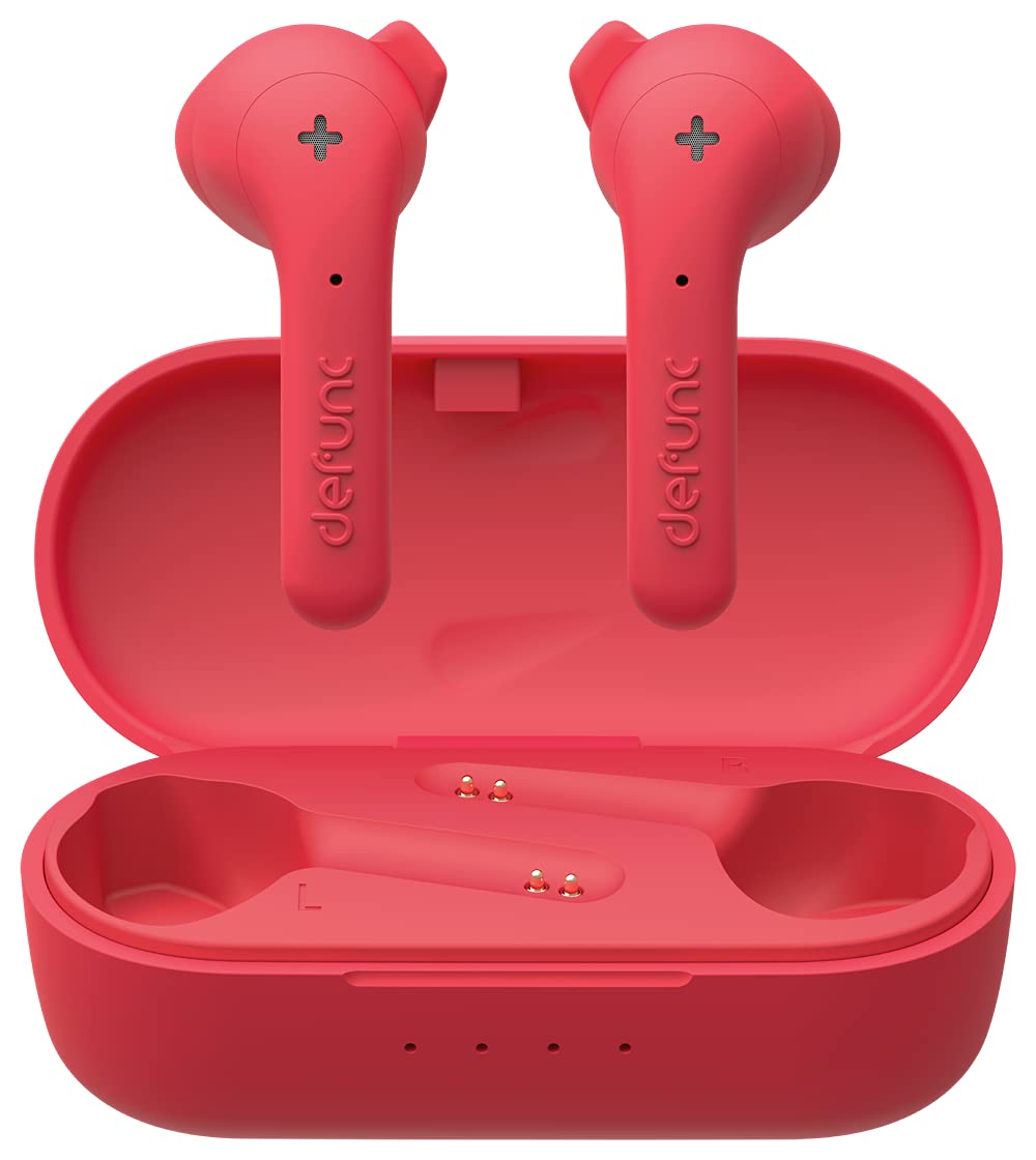 Defunc True Music Wireless Bluetooth Earbuds, Red Review