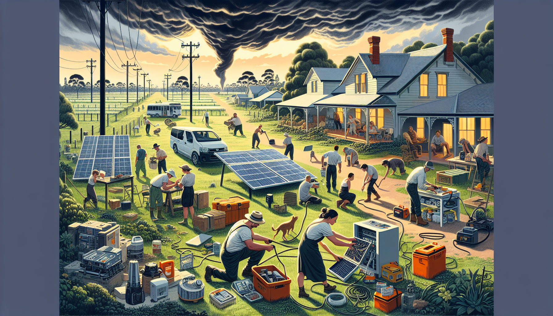 Preparing for Power Outages: Storm Resistance Approaches in North East Victoria