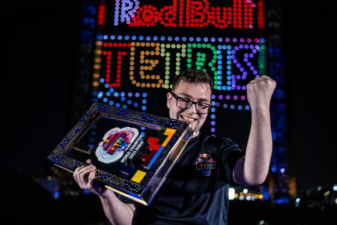 Red Bull's drone-driven Tetris showcase in Dubai