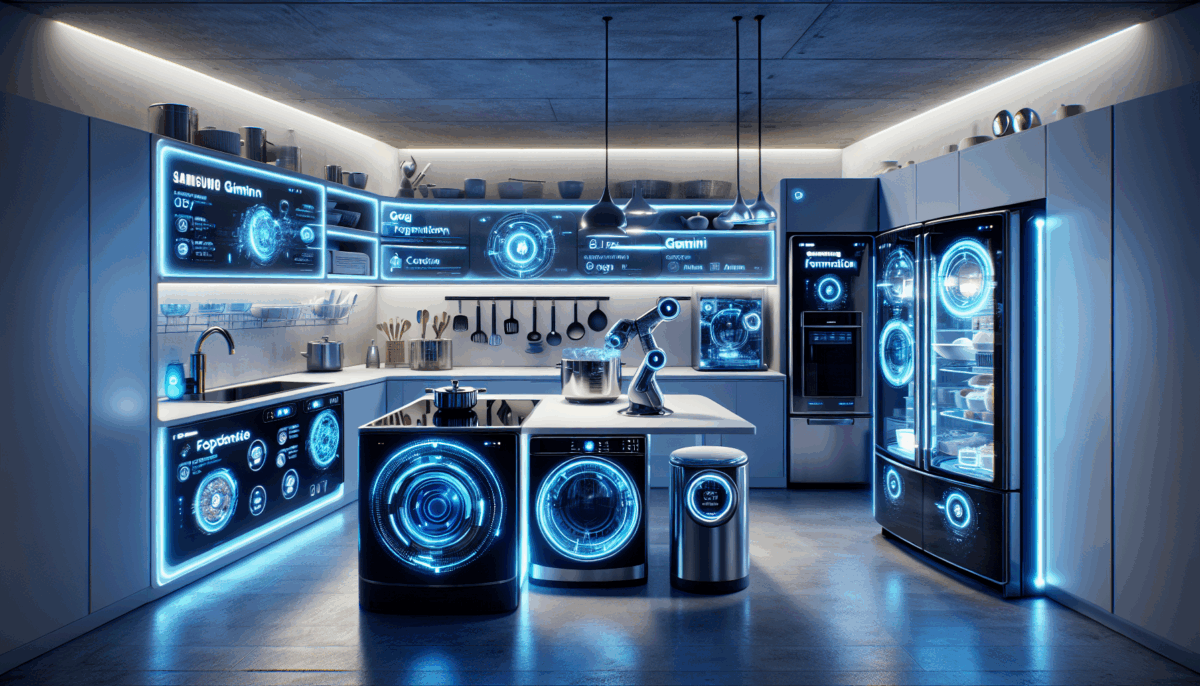 Samsung plans to incorporate Gemini AI into kitchen devices by 2026