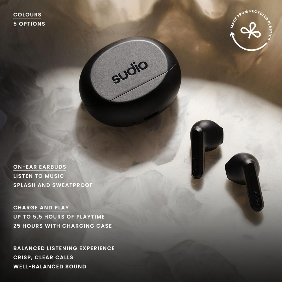 Sudio A3 All-Day Wireless Earbuds Review