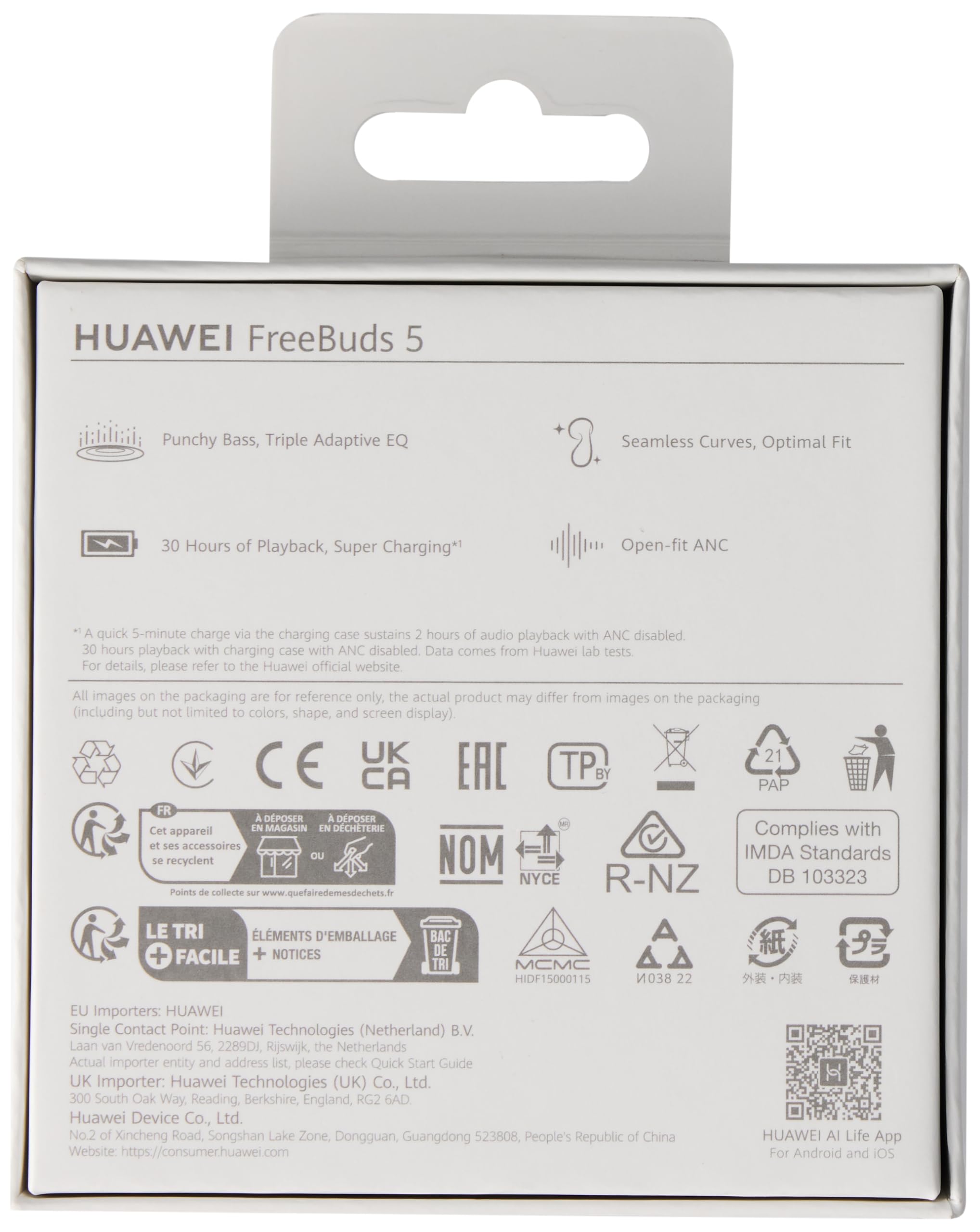 HUAWEI FreeBuds 5 TWS Bluetooth Headphones Review