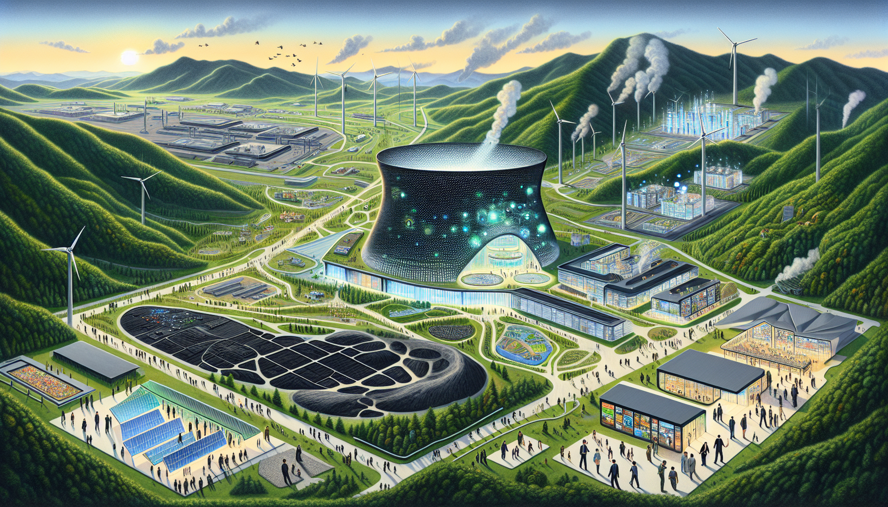 Keppel Unveils A$10 Billion AI Center in Victoria's Latrobe Valley, Converting Coal into Code