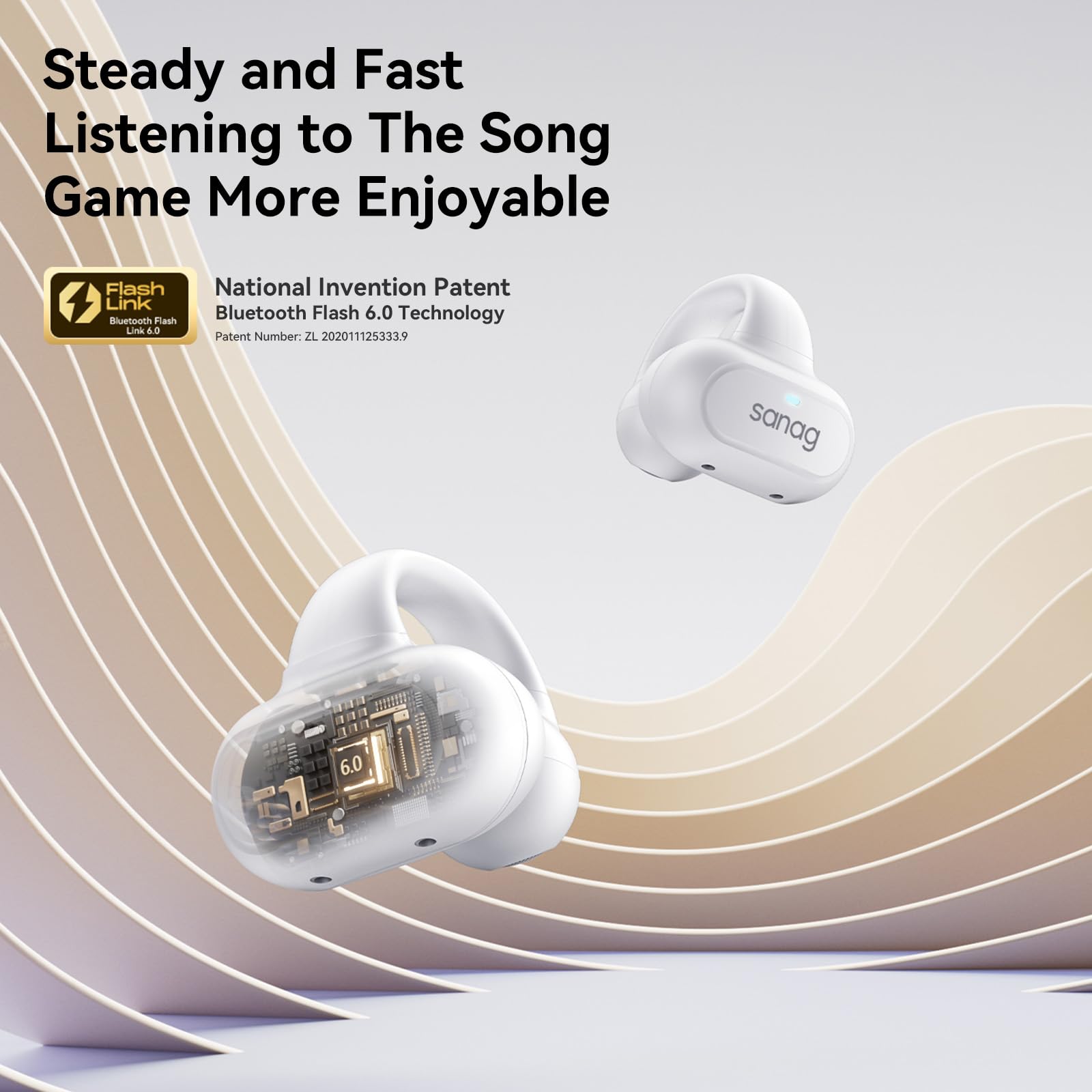 Sanag Earring Wireless Earbuds Bluetooth 5.3 Review