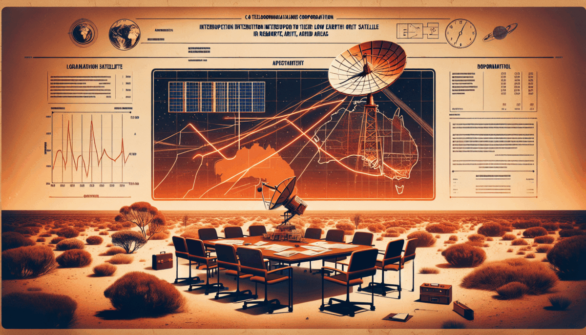 Telstra Undergoes Examination by Communications Department Regarding Outback LEO Satellite Interruptions