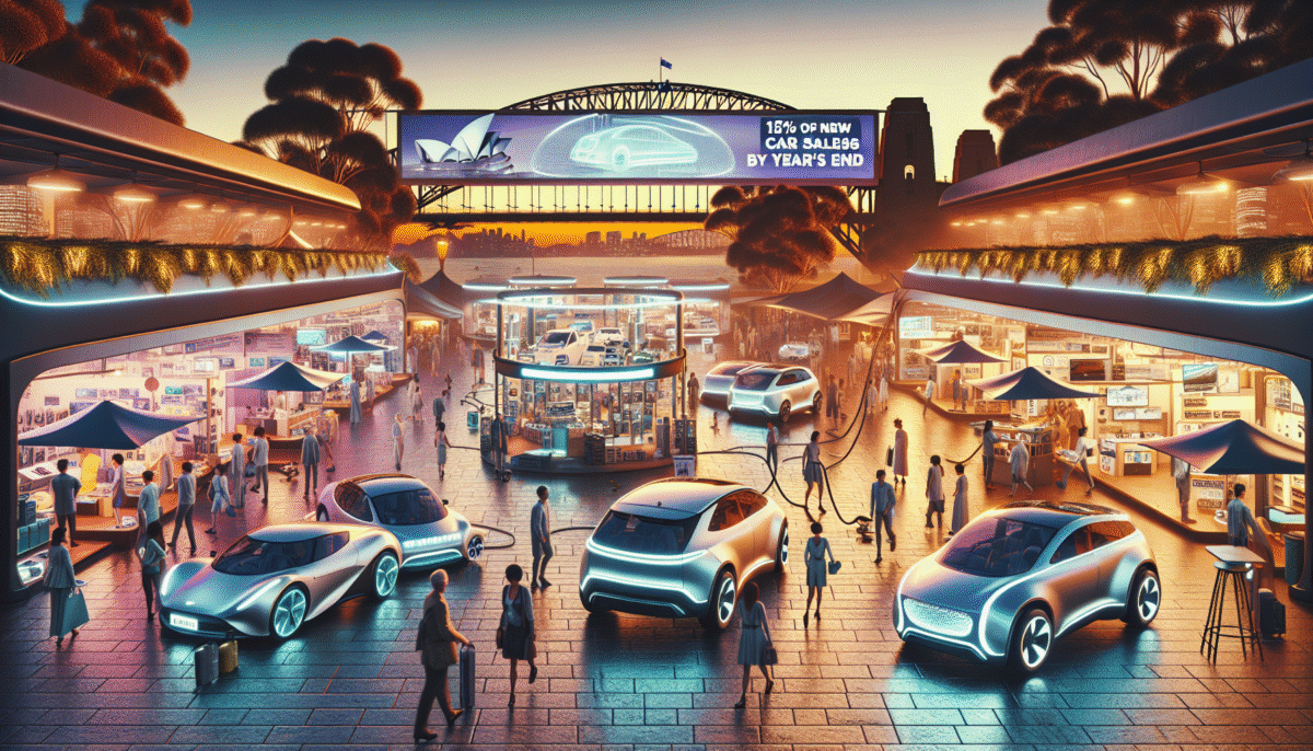 Australia's Electric Vehicle Market Set to Achieve 15% of New Car Sales by Year's End