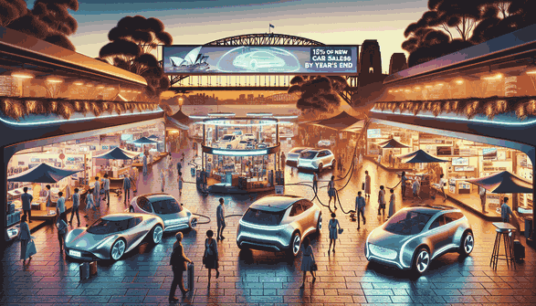 Australia's Electric Vehicle Market Set to Achieve 15% of New Car Sales by Year's End