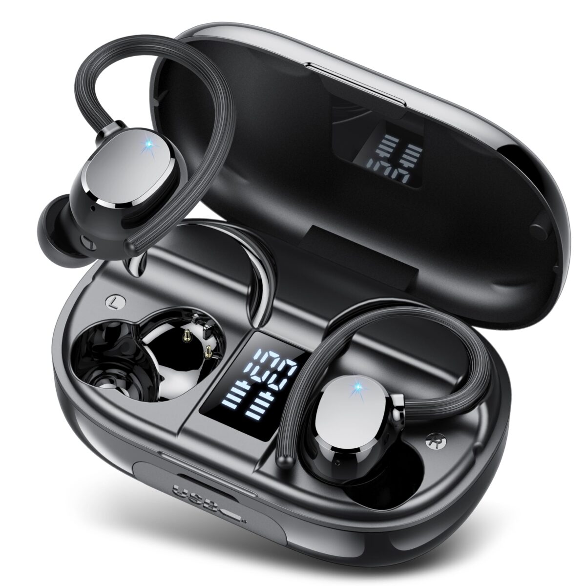 Bluetooth Headphones Sport, 2025 In-Ear Headphones Wireless "Review"