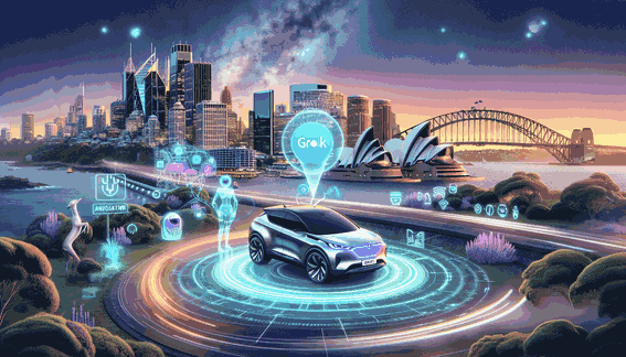 Grok Arrives on Australian Roads: LLM-Driven Voice Assistant Launches in Teslas Down Under