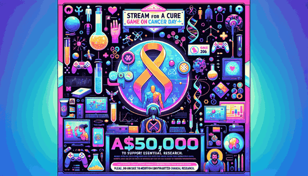 Stream for a Cure: Game On Cancer Day 2026 Aims for A$50,000 to Support Essential Research