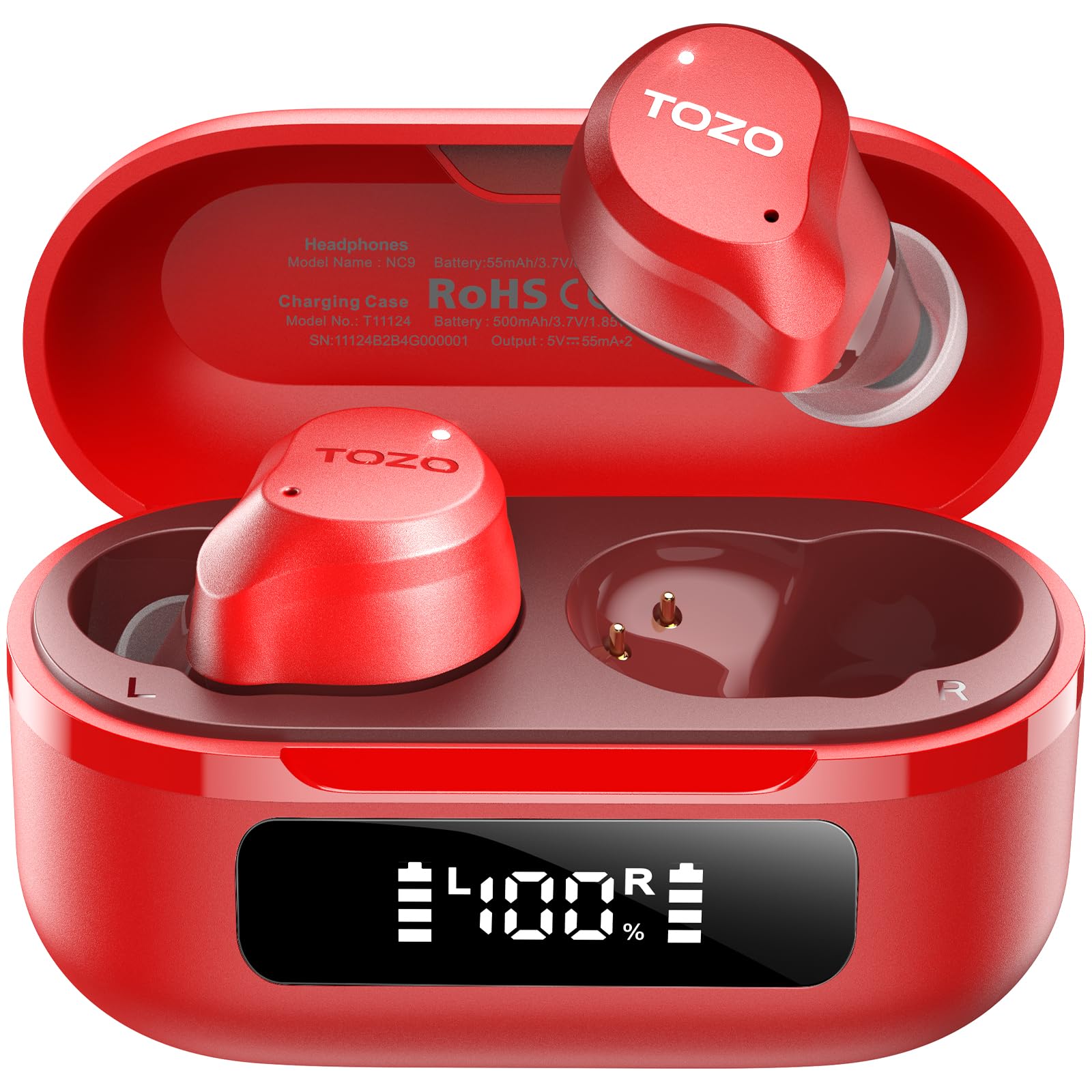 TOZO New NC9 Hybrid Active Noise Cancelling Wireless Earbuds Review