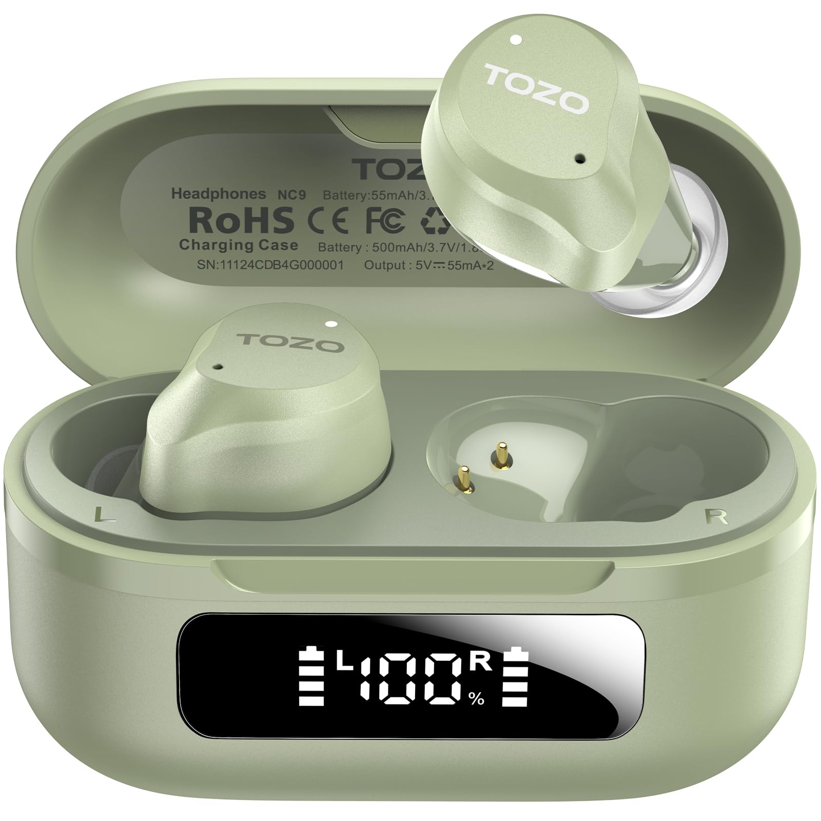 TOZO New NC9 Hybrid Active Noise Cancelling Wireless Earbuds Review