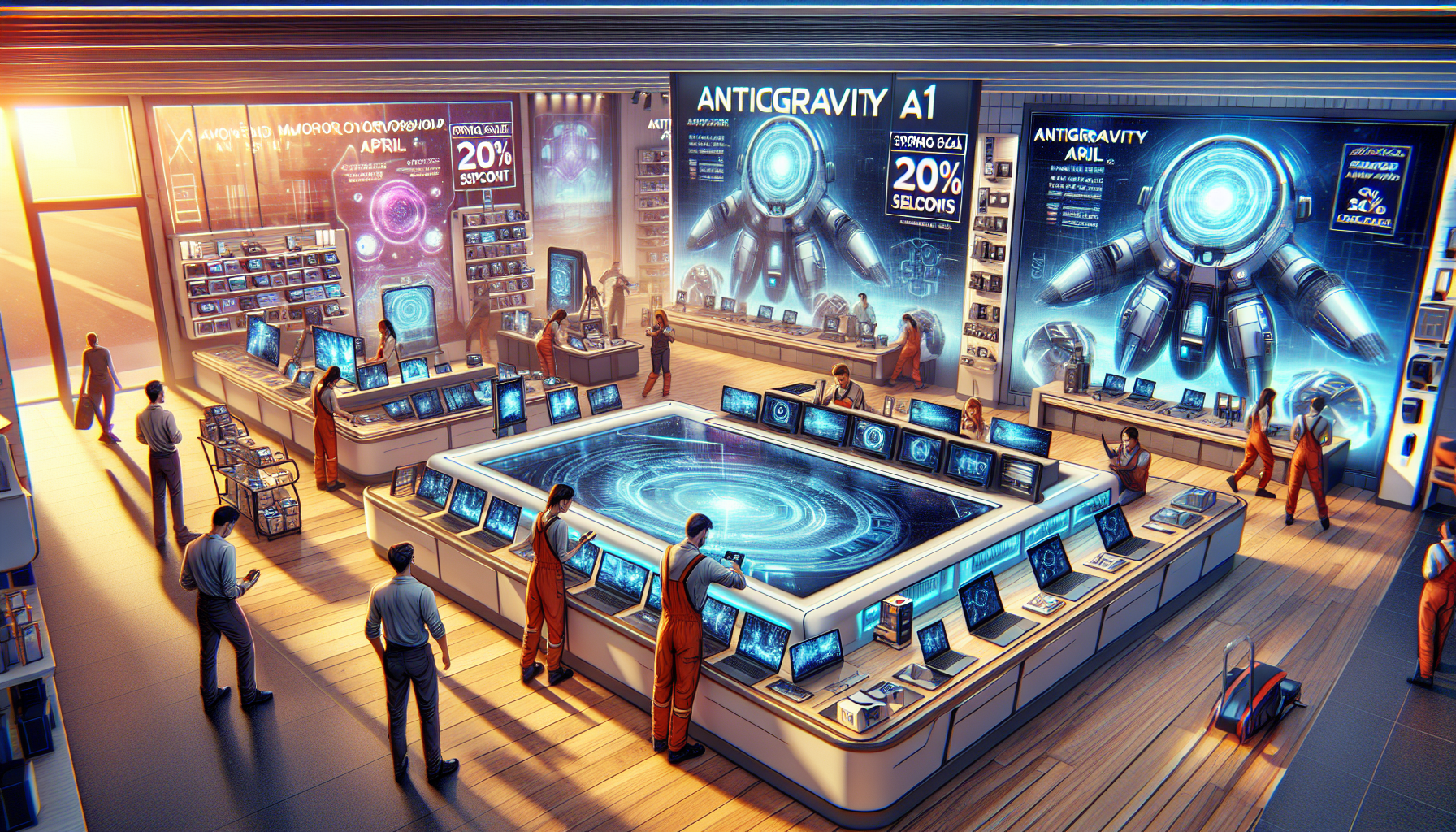 Antigravity A1 Prepares for Significant April Overhaul and 20% Off Spring Sale
