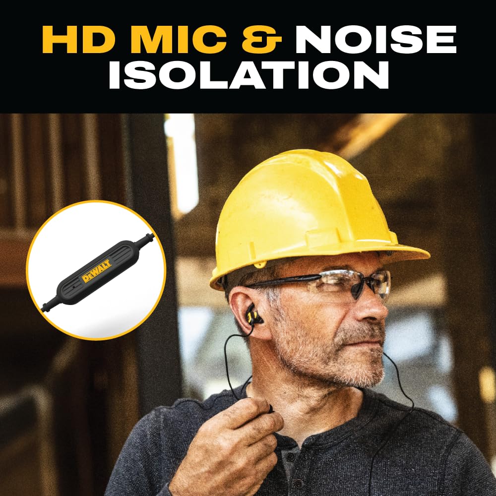 DEWALT Jobsite Wireless Earphones Review