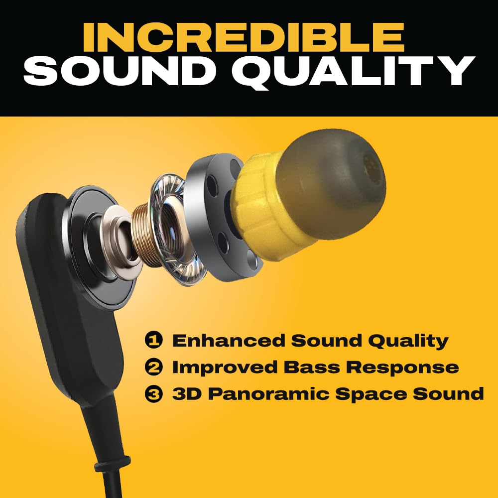 DEWALT Jobsite Wireless Earphones Review