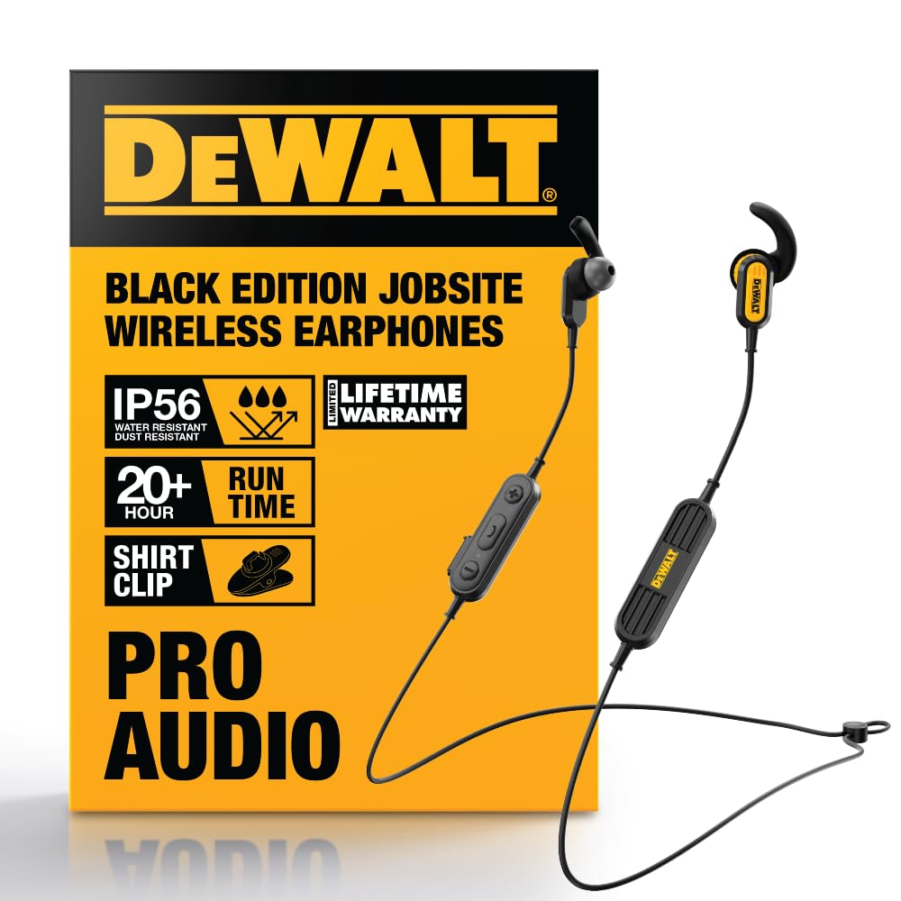 DEWALT Jobsite Wireless Earphones Review