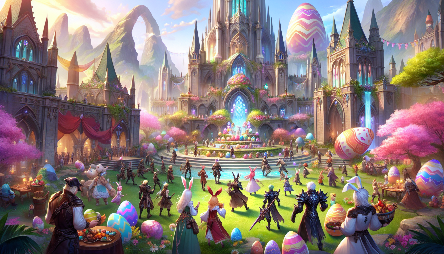 Participate in the Easter Celebrations of Final Fantasy XIV Online's Newest Event