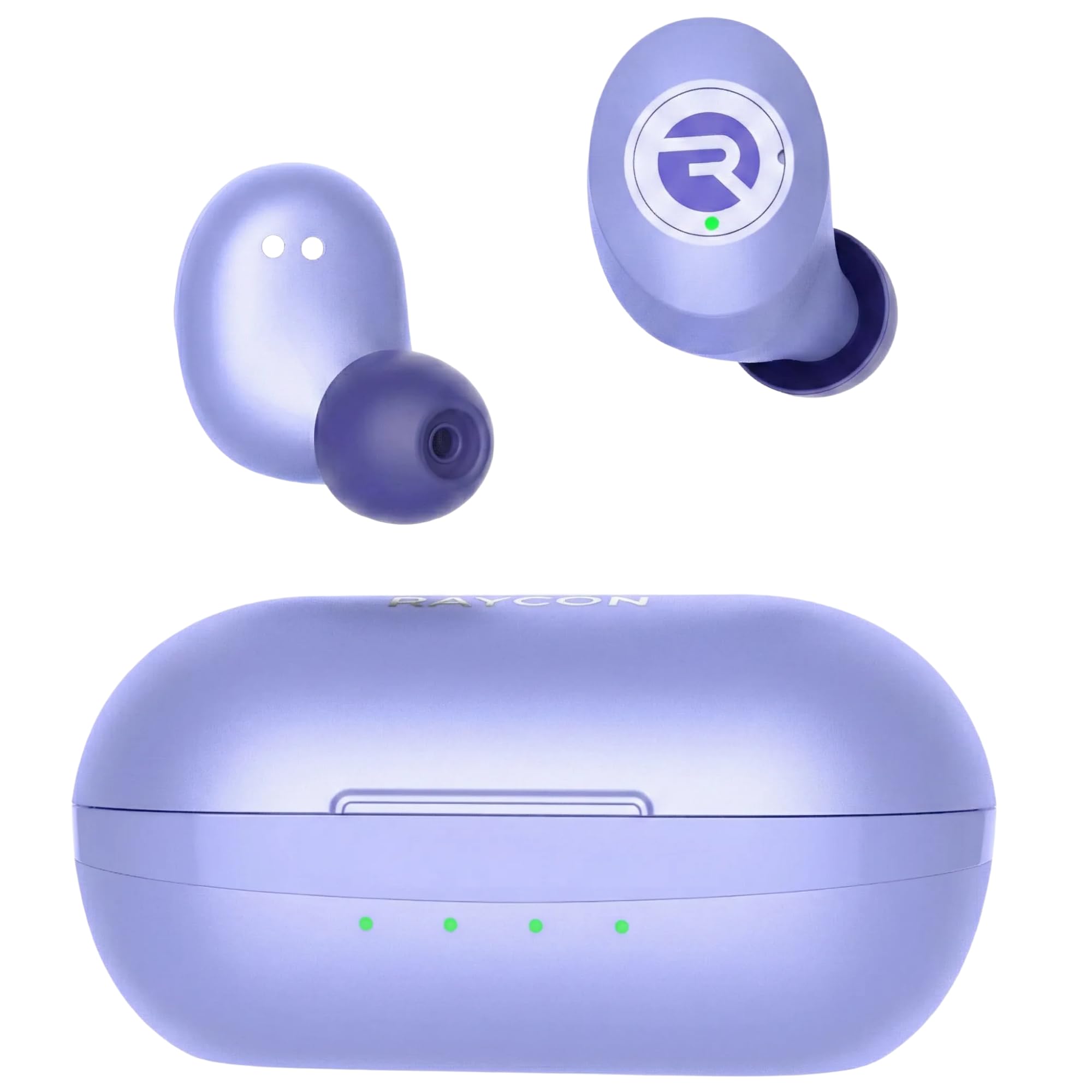 Raycon Everyday Earbuds Classic Bluetooth Wireless with Microphone - Stereo Sound, Active Noise Canceling, in-Ear Bluetooth Headset True Wireless Earbuds 32 Hours Playtime (Purple) Review