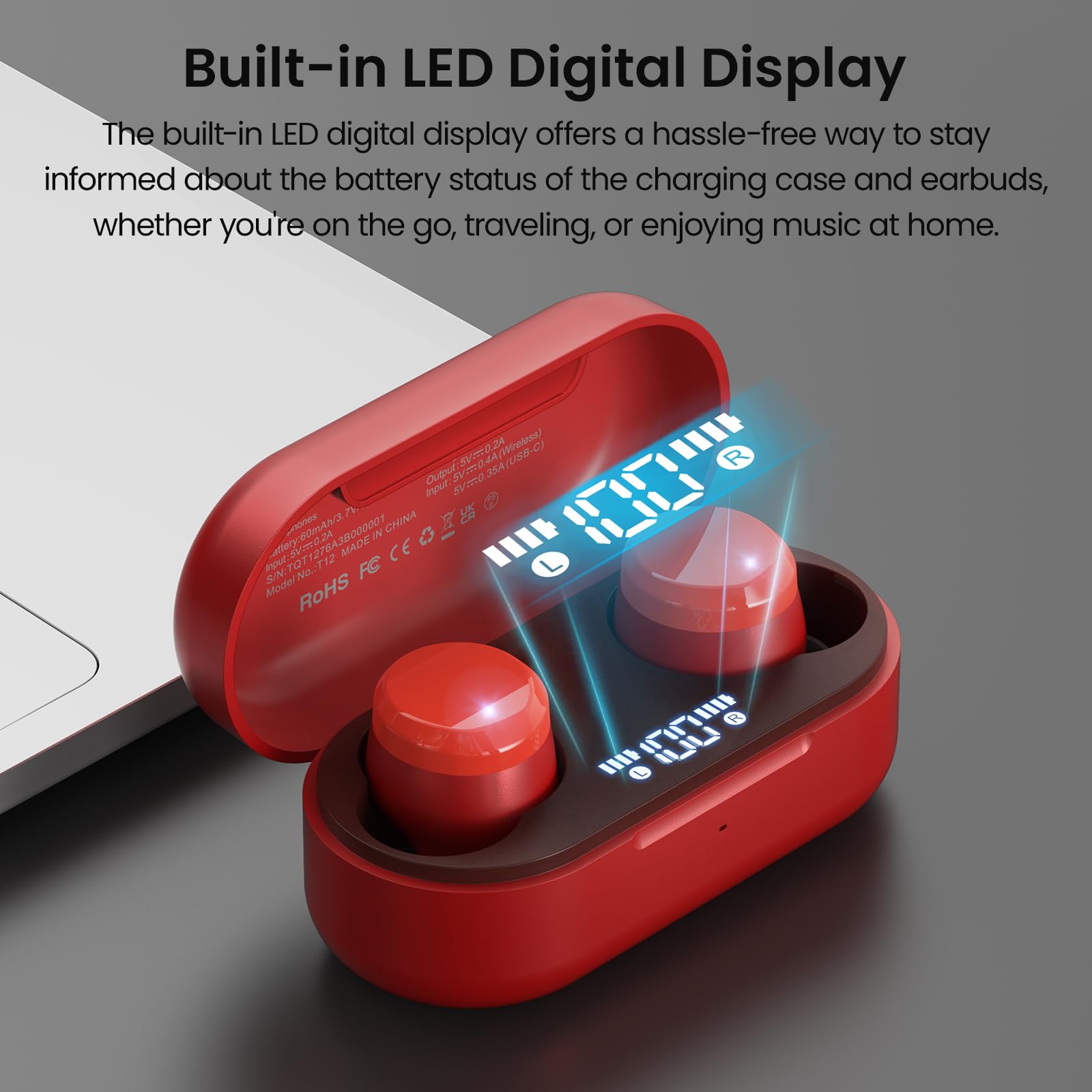 TOZO T12 Wireless Earbuds Bluetooth 5.3 Headphones Review