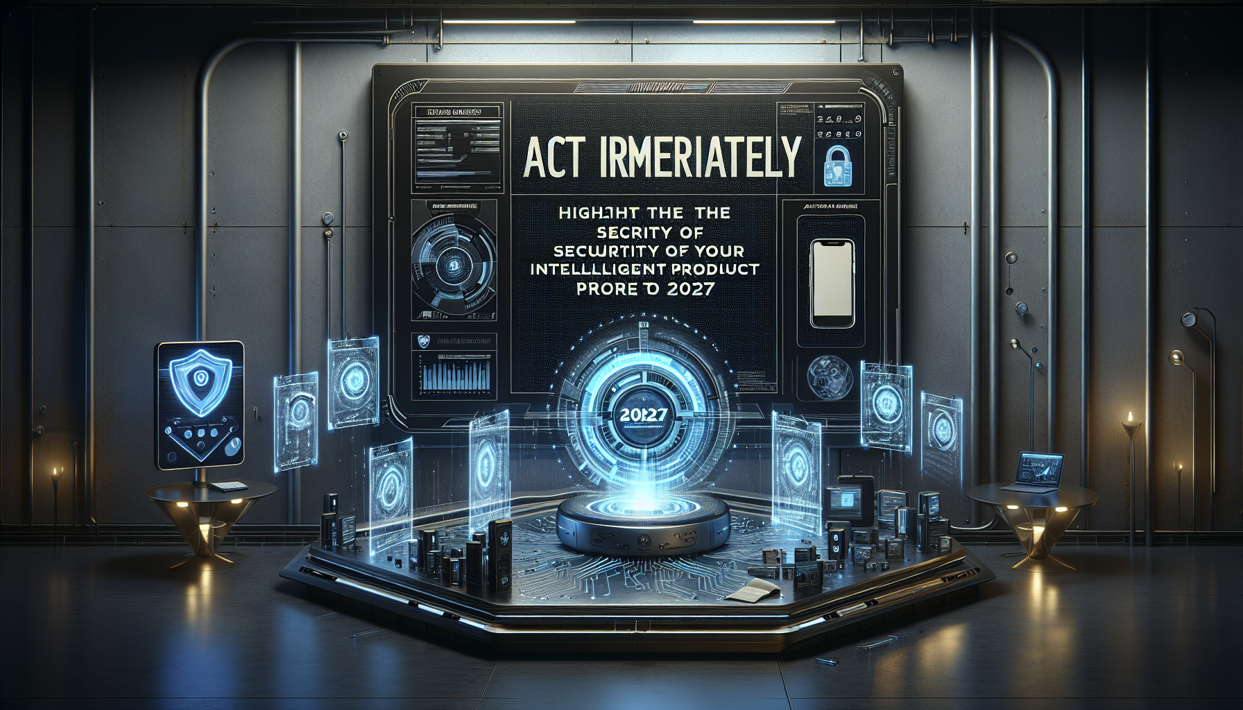 Act Immediately: Highlight the Security of Your Intelligent Product Prior to 2027