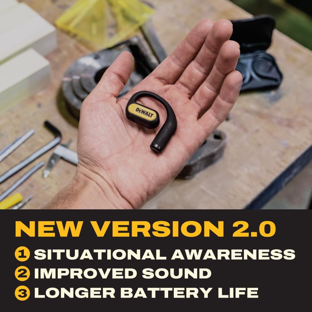 DEWALT Bluetooth 5.3 Wireless Earbuds Review