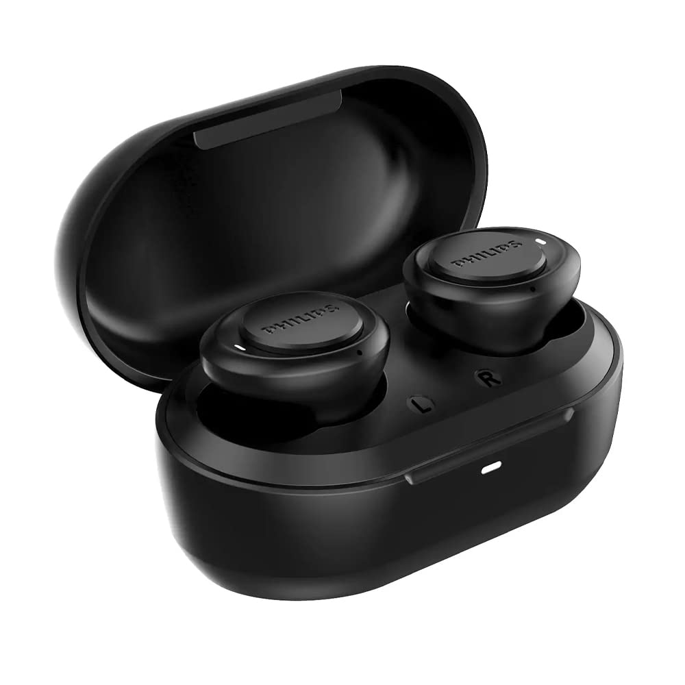 Philips True Wireless Earbud with Mic and 6+12 Hours Play Time, Black Review