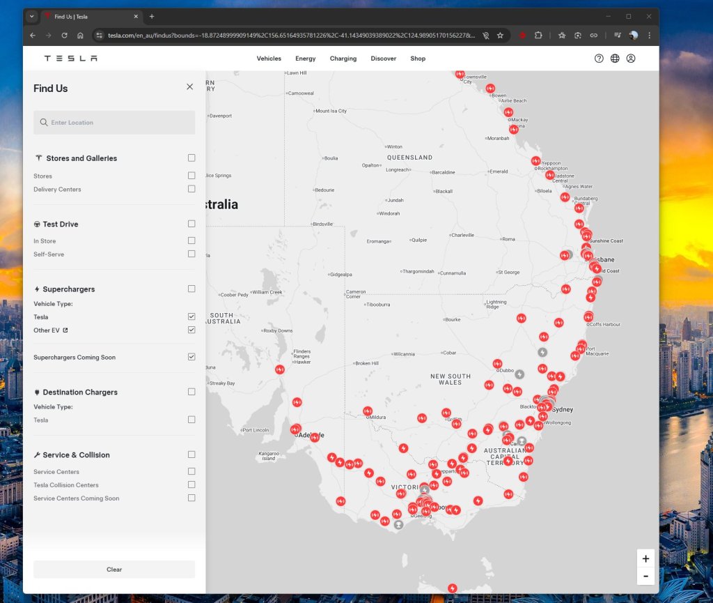 Tesla Marks Achievement with Launch of 150th Supercharger Station in Australia