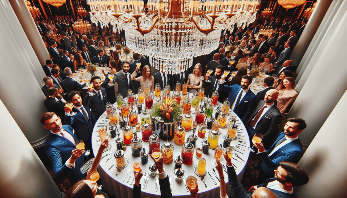 Visual Highlights: Networking Beverages at the Benchmark Awards