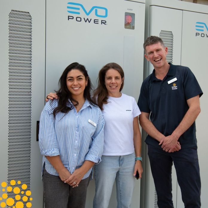 Wodonga's community battery and solar panels at cricket stadium