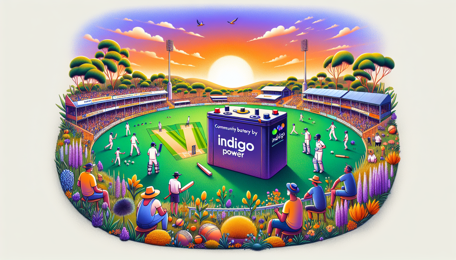 Wodonga Scores Big with Indigo Power's Community Battery at the Cricket Ground