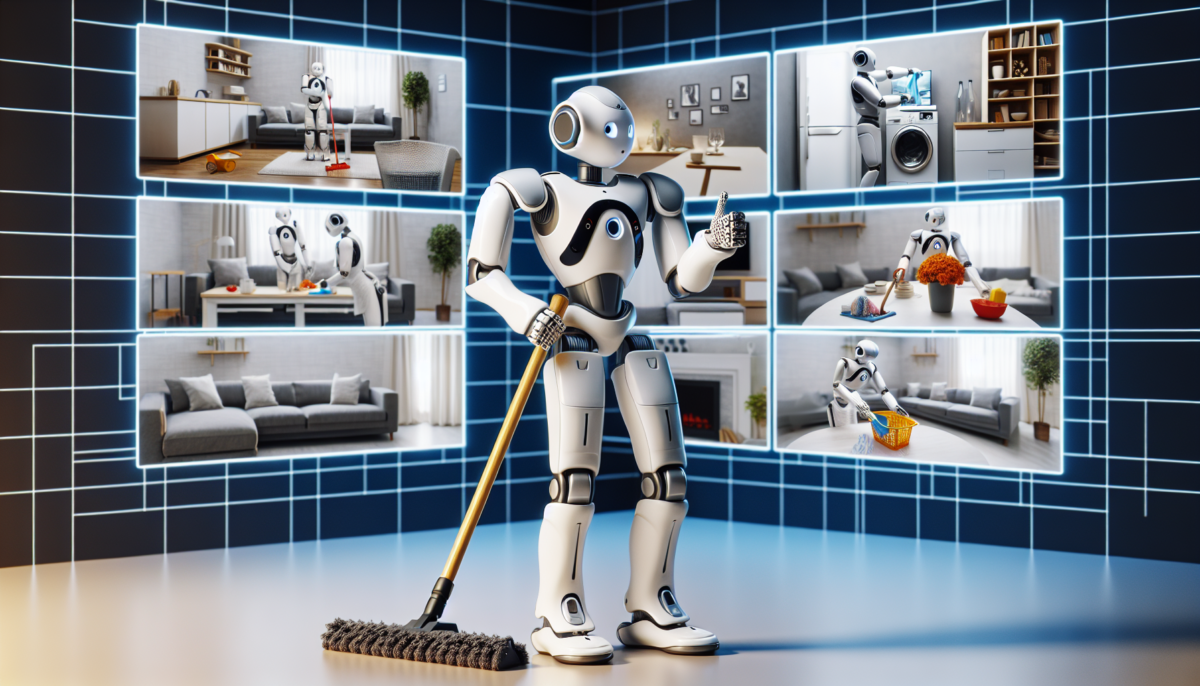 Could this humanoid robot indicate the conclusion of household tasks? Investigating Figure's newest groundbreaking video