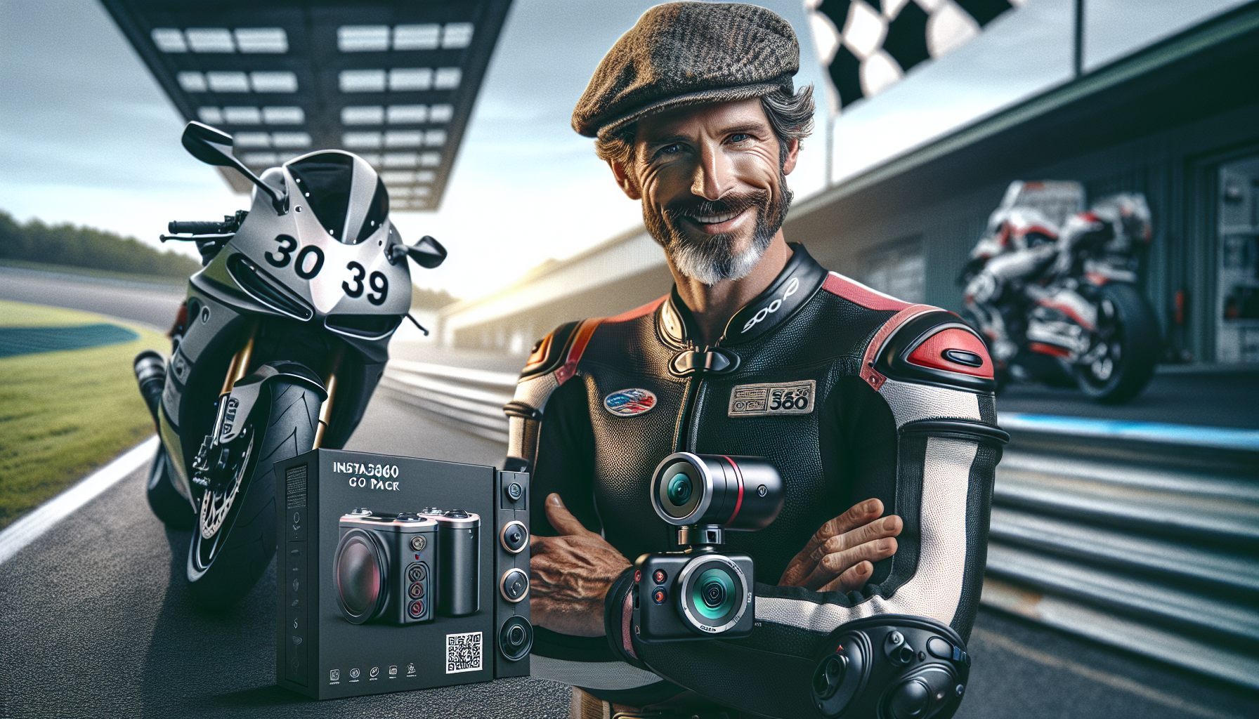 Marc MÃ¡rquez Supports the New Insta360 GO 3S Motorcycle Pack