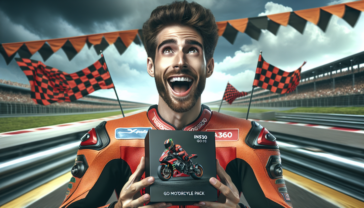 Marc Márquez Supports the New Insta360 GO 3S Motorcycle Pack