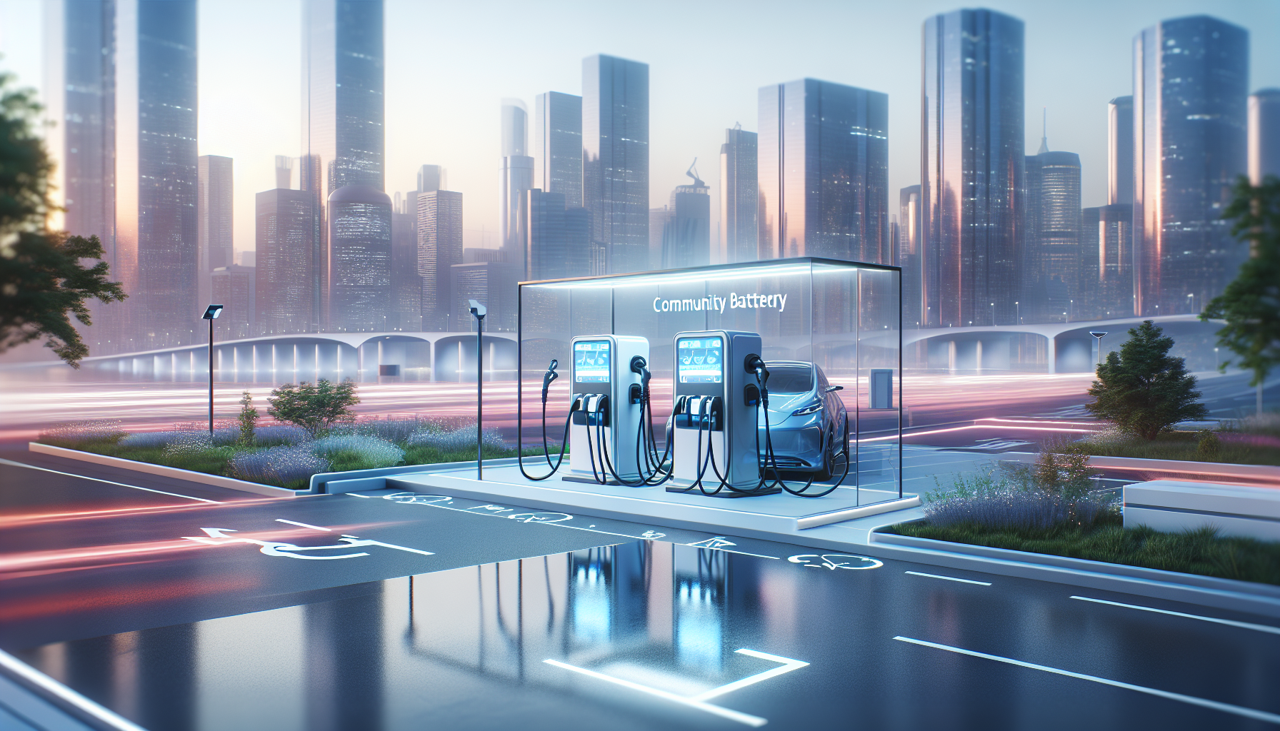 Melbourne's Latest Community Battery Includes EV Rapid Charger with Accessibility for Disabilities
