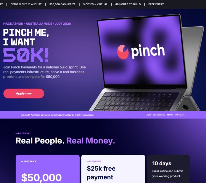 Australian Hackathon Presents $50,000 Reward to Address Payment Issues