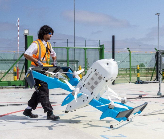 Amazon aims for almost 500 US cities to receive 30-minute drone deliveries by the end of 2026.