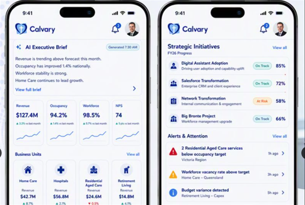 Calvary Health Care Launches New Digital Assistant for 20,000 Team Members and Volunteers