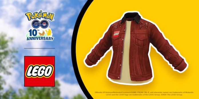Exclusive in-game LEGO jacket for Pokémon GO