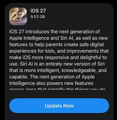 Apple updates security functionalities with the overhaul of iOS and macOS 27